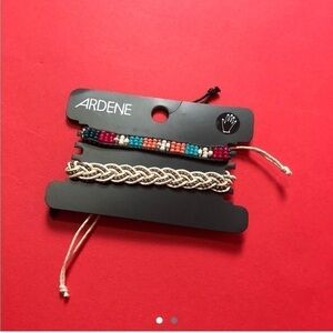 Brand new boho hippy bracelet set 🤍💚​​​​​​​​​​​​​​​​​​​​​​